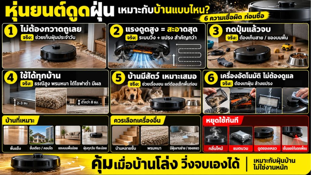 หุ่นยนต์ดูดฝุ่น